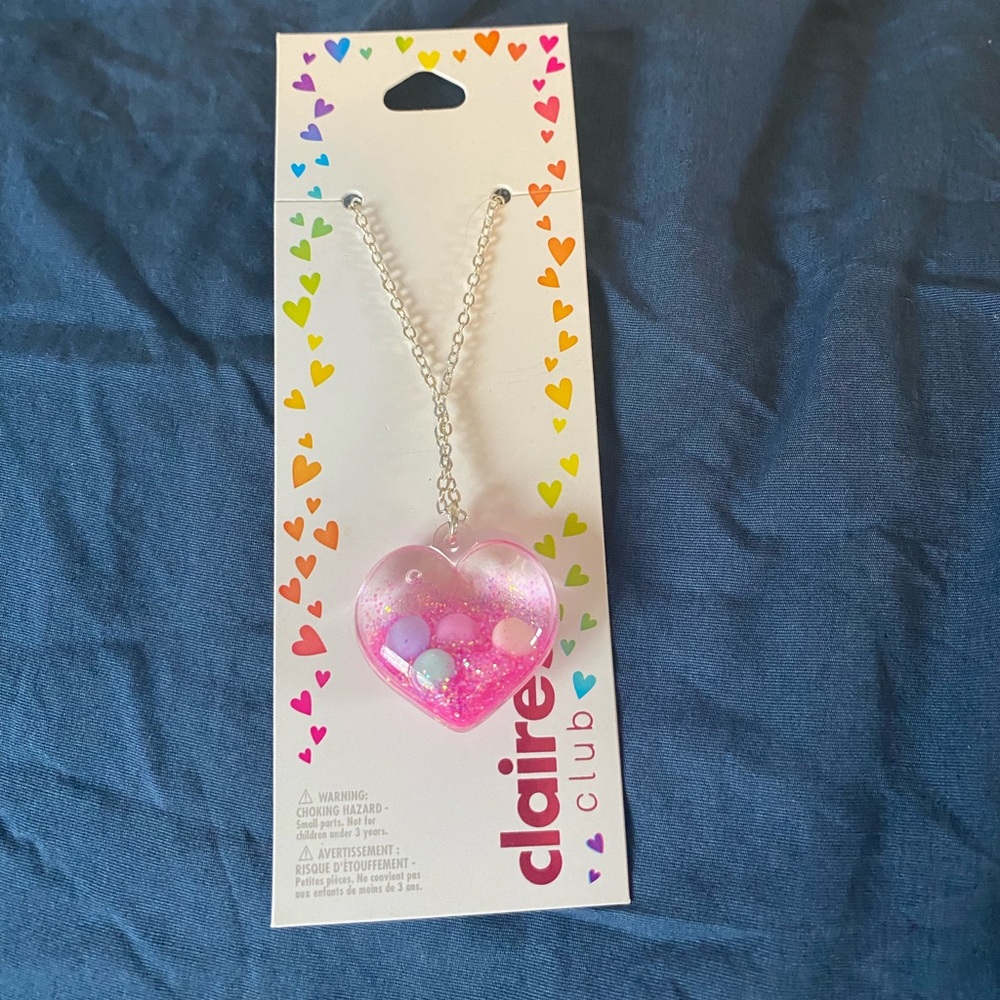 Claire's Pink Heart Necklace
Brand new